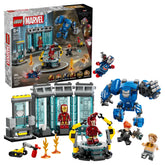 Lego - Marvel Super Heroes - Le Laboratoire d'Iron Man : Salle d'Armure - Ensemble de Construction Jouets